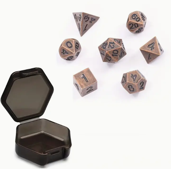 Micro Dice w/o case - Copper